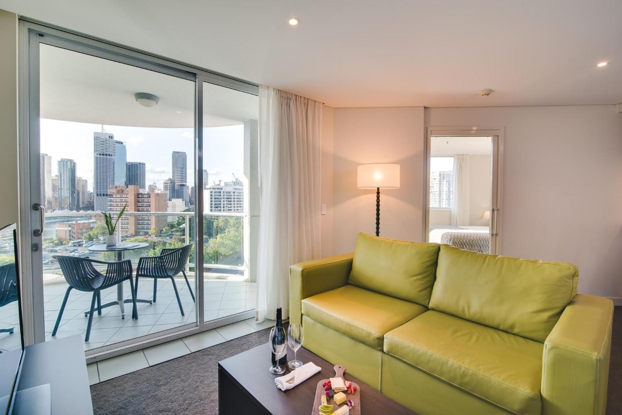 The Point Brisbane Hotel Bagian luar foto Living room
